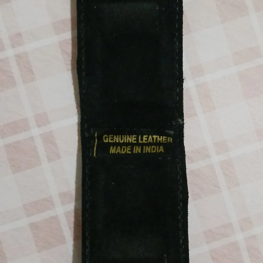 LEATHER MONEY CLIP New Green